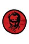 Ataturk Embroidery Emblem 6.5 Cm. 5 Pieces - 6