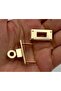 Light Gold Color 1.2X2.5 cm Lock - 2