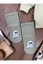 Striped Cute Dog Print Pants Long Sleeve Sweatshirt Safari Hat and Socks 4-Piece Seasonal Baby Boy Set - 5