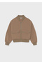 Boy's Hooded Sweatshirt Camel 7447