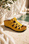 Genuine Leather Slippers Model Name: Kry Lior