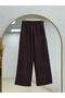 Şahnaz Shirt and Tie-Up Pants Set-Gs376 Brown - 6