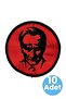 Ataturk Embroidery Emblem 6.5 Cm. 10 Pieces - 5