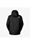 Quest Insulated Black Hooded Collar Men's Coat - 6