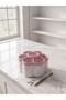 360 Degree Rotating 7 Compartment Flower Makeup Organizer Brush and Lipstick Organizer Organizer Pen Holder Box - 7