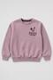 Girl's 2-Piece Rabbit Embroidered Winter Sweatshirt Set - 5