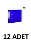 12 Pieces Telegraph A5 Plastic Folder Wide Telegraph Folder