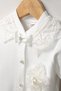 Baby Girl White Pearl and Lace Detailed 3-Piece Jumpsuit Set - Hospital Discharge Set - 7