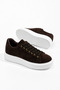 Rodas Connected Women's Genuine Leather Sports Shoes Brown Suede - 3