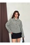 Women's Wide Collar Large Pocket Trench Coat - 6