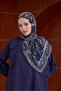 Winter Bloom Soft Scarf 1242 Light Gray - 3