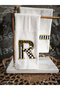 Checkered R Lettered and Striped Kitchen Towel Set of 2 (30X50) - 7