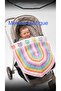 Melona Boutique Custom Design Bamboo Cotton Stroller Blankets - 2