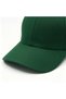 Solid Color Green Gabardine Men's Hat - 6