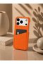 iPhone 17 Pro (6.3 Inch) Compatible Leather Phone Case with Open Sides, Frameless Slim Design, Card Holder Compartment, and Card Slot - 3