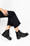 D628 Women's Daily Lace-Up Zippered Boots - 4