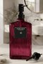 750 ml Glass Oil Dispenser Soap Dispenser Set – Glass Bottle with 2 Different Heads - Pink - 2