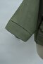 Hakim Collar Knotted Parachute Fabric Kimono - Khaki - 3