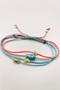 Bohemian Series Ceramic Turquoise Fish Rope Bracelet Set 4 Pieces - 3
