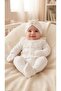 Minizyn 2027 White Angel Wing Newborn Hospital Release 5-Piece Bodysuit Set'0-3 Months'