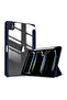 Protective Case for Apple iPad Pro 13-inch (M4 2024 / M5 2025) – Crystal Clear PC Back, Trifold Stand Smart Cover with Built-In Apple Pencil Pro Slot & Wireless Charging Support, Auto Wake/Sleep