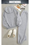 Unisex Casual Tracksuit Set Outdoor Full Zip - 3