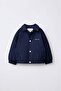 Children's Waterproof Raincoat Navy Blue