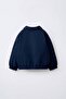 Children's Waterproof Raincoat Navy Blue - 2