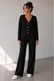 Women's Two-Piece Knitwear Stylish Set