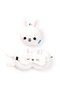 Children's Travel Pillow and Eye Mask-Adoramals Frances the Rabbit - 2