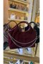 Imported genuine leather suede women's bag with chain accessory 7478