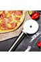 Stainless Steel Pizza Wheel Cutter - Single Blade Rotating Design for Precise Pie & Pizza Slicing, Durable Baking Tool for Home - 5