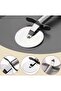 Stainless Steel Pizza Wheel Cutter - Single Blade Rotating Design for Precise Pie & Pizza Slicing, Durable Baking Tool for Home - 3