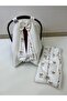 Cream Stroller Cover and Stroller Cushion Set of 2 - 2