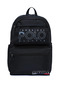 Black unisex backpack - 5