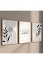 Natural Wood Framed Modern Minimalist Home Sweet Home Decorative Wall Decor Painting for Hall Living Room Entrance - 3