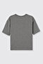 Unisex Kids' Gray Short Sleeve T-Shirt - 3