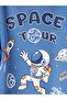 Crew Neck Printed Boys' Pajama Set - 3