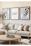 Natural Wood Framed Modern Minimalist Home Sweet Home Decorative Wall Decor Painting for Hall Living Room Entrance