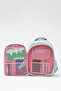 Girl's Cute and Cool 3-Piece School Bag Set - Backpack, Lunch Bag, Pencil Case - 4