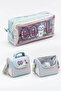 Girl's Cute and Cool 3-Piece School Bag Set - Backpack, Lunch Bag, Pencil Case - 7