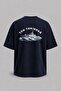 Oversize Tcg Tekirdağ Dalgalar Arası V2 Pocket and Back Printed Unisex T-Shirt - 3