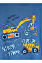 Crew Neck Printed Boys' Pajama Set - 5