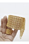 Ethnic Tassel Cuff Bracelet and Ring Set - 5