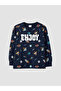 Printed Boy's Pajama Set - 3