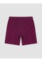 Vizyon New Season Pink Printed Girls' Shorts Pajama Set - 6