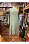 Khaki Color Bohemian Asymmetrical Casual Linen Kaftan - 3