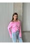 Women's Knitwear Sweater Off-The-Shoulder Boat Neck Soft Textured Stylish Sweater - 7