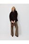 Belted/Short Cashmere Coat Brown