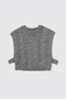 Girl's Knitwear Gray Vest